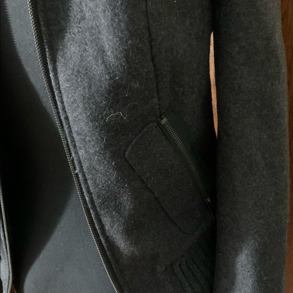 Express boy or girls wool jacket. Size XS. Gray is the color. - Picture 7 of 12